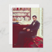 Portret van Abraham Lincoln Briefkaart (Voorkant / Achterkant)