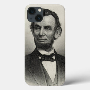  portret van Abraham Lincoln Case-Mate iPhone Case