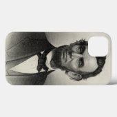  portret van Abraham Lincoln Case-Mate iPhone Case (Achterkant (horizontaal))