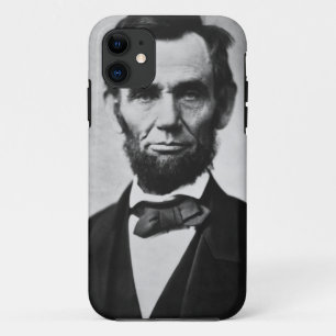 Portret van Abraham Lincoln iPhone 11 Hoesje