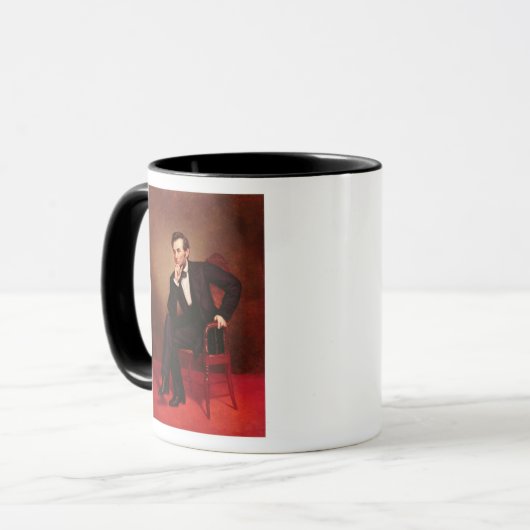 Portret van Abraham Lincoln Mok (Voorkant links)