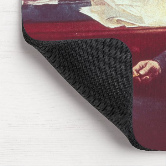 Portret van Abraham Lincoln Muismat (Hoek)