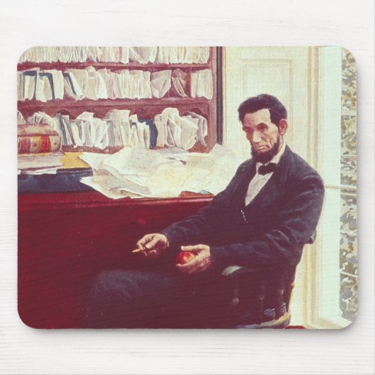 Portret van Abraham Lincoln Muismat (Voorkant)