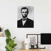 Portret van Abraham Lincoln Poster (Thuiskantoor)