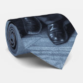 "Portret van Abraham Lincoln" selenium tint stropd Stropdas (Opgerold)