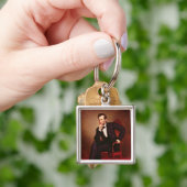 Portret van Abraham Lincoln Sleutelhanger (Hand)