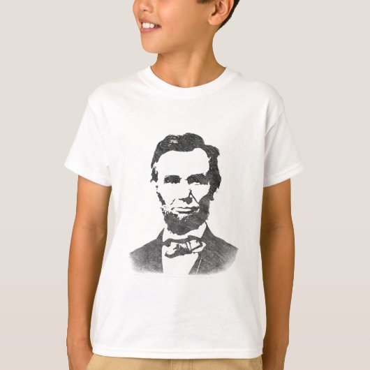 portret van Abraham Lincoln T-shirt (Voorkant)