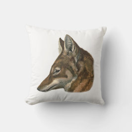 Portret van Abyssiniaanse Wolf Kussen