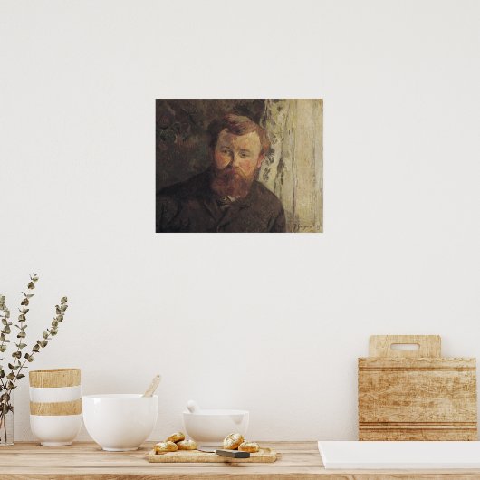 Portret van Achille Granchi Taylor, 1885 Poster (Keuken)