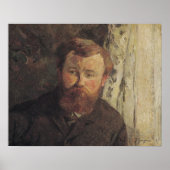 Portret van Achille Granchi Taylor, 1885 Poster (Voorkant)