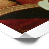 Portret van Adam (olie) Poster (Hoek)