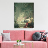 Portret van Adelaide Maria uit Iveagh Canvas Afdruk (Insitu (Woonkamer))