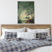 Portret van Adelaide Maria uit Iveagh Canvas Afdruk (Insitu (Slaapkamer))