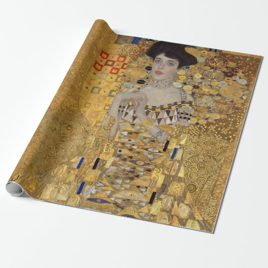 Portret van Adele art van  gustav Klimt Cadeaupapier (Uitgerold)