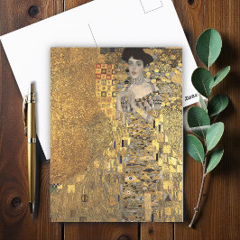 Portret van Adele Bloch-Bauer 1, Klimt Art Briefkaart