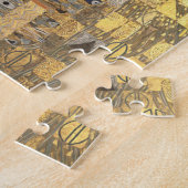 Portret van Adele Bloch-Bauer 1, Klimt Art Legpuzzel (Zijkant)
