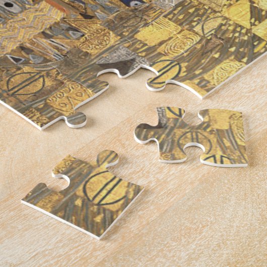 Portret van Adele Bloch-Bauer 1, Klimt Art Legpuzzel (Zijkant)