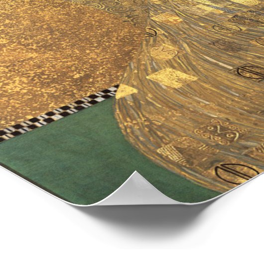 Portret van Adele Bloch-Bauer 1, Klimt Art Poster (Hoek)