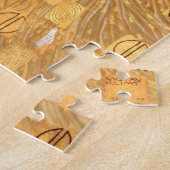 Portret van Adele Bloch-Bauer door Gustav Klimt Legpuzzel (Zijkant)