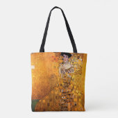 Portret van Adele Bloch-Bauer door Gustav Klimt Tote Bag (Achterkant)