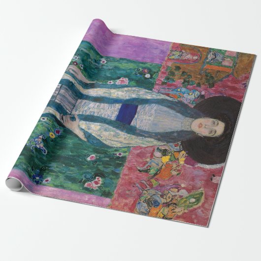 Portret van Adele Bloch Bauer, Gustav Klimt Cadeaupapier (Uitgerold)