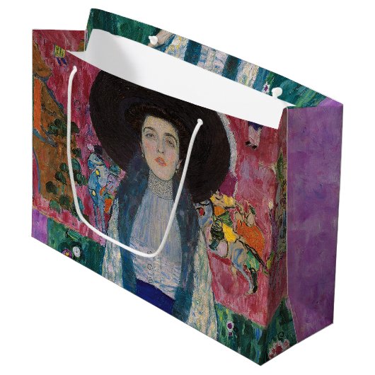 Portret van Adele Bloch Bauer, Gustav Klimt Groot Cadeauzakje (Voorkant Gekanteld)