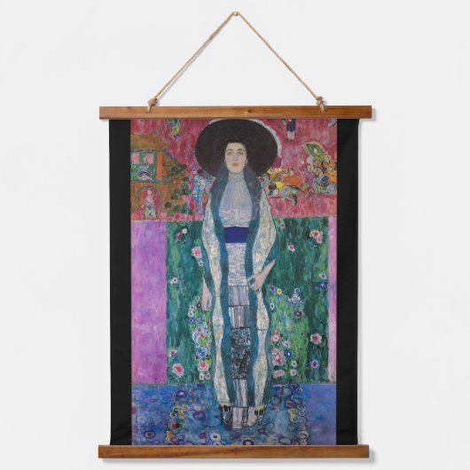 Portret van Adele Bloch Bauer, Gustav Klimt Hangend Wandkleed (Voorkant)