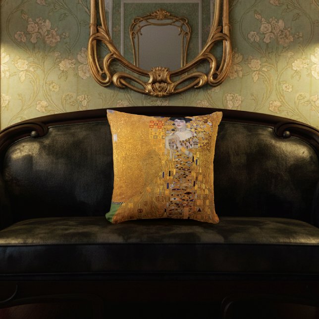 Portret van Adele Bloch-Bauer Gustav Klimt Kussen (Creator heeft geüpload)