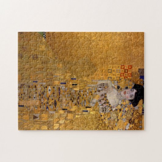 Portret van Adele Bloch-Bauer Gustav Klimt Legpuzzel (Horizontaal)