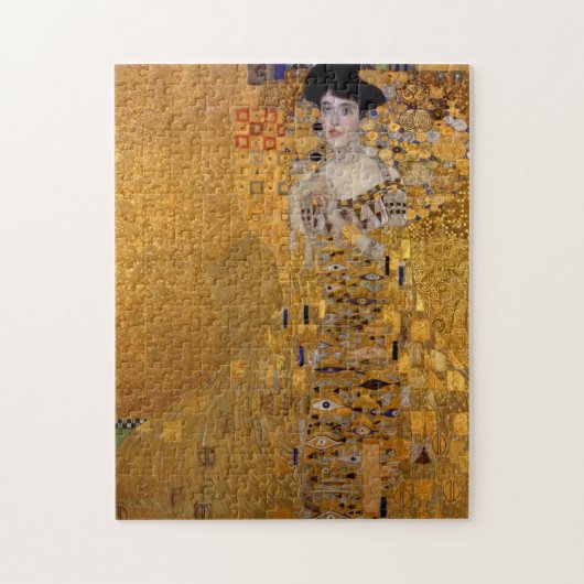 Portret van Adele Bloch-Bauer Gustav Klimt Legpuzzel (Verticaal)