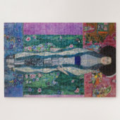Portret van Adele Bloch Bauer, Gustav Klimt Legpuzzel (Horizontaal)