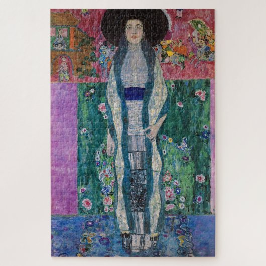 Portret van Adele Bloch Bauer, Gustav Klimt Legpuzzel (Verticaal)