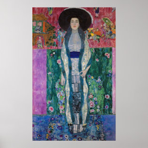 Portret van Adele Bloch Bauer, Gustav Klimt Poster