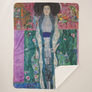 Portret van Adele Bloch Bauer, Gustav Klimt Sherpa Deken