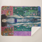 Portret van Adele Bloch Bauer, Gustav Klimt Sherpa Deken (Voorkant (horizontaal))