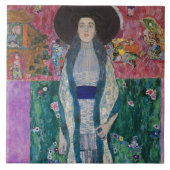 Portret van Adele Bloch Bauer, Gustav Klimt Tegeltje (Voorkant)