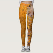 Portret van Adele Bloch-Bauer I, 1907 door Klimt Leggings (Voorkant)