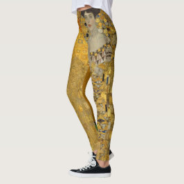 Portret van Adele Bloch-Bauer I door Gustav Klimt Leggings