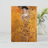 Portret van Adele Bloch-Bauer I door Klimt Bedankkaart (Staand voorkant)