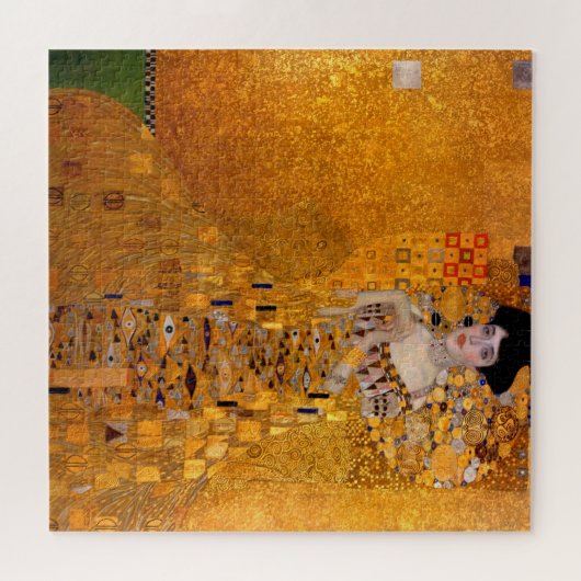 Portret van Adele Bloch-Bauer I door Klimt Legpuzzel (Horizontaal)