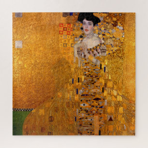 Portret van Adele Bloch-Bauer I door Klimt Legpuzzel