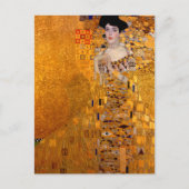 Portret van Adele Bloch-Bauer I door Klimt Uitnodiging Briefkaart (Voorkant)
