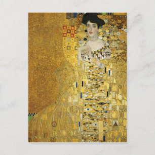 Portret van Adele Bloch-Bauer I - Gustav Klimt Briefkaart