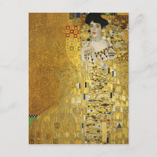 Portret van Adele Bloch-Bauer I Klimt Briefkaart (Voorkant)