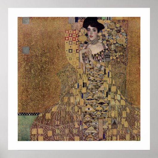 Portret van Adele Bloch-Bauer I Poster (Voorkant)