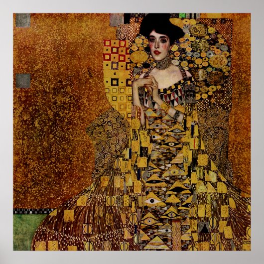 Portret van Adele Bloch-Bauer I Poster (Voorkant)