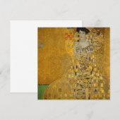 Portret van Adele Bloch-Bauer I van Gustav Klimt (Voorkant / Achterkant)