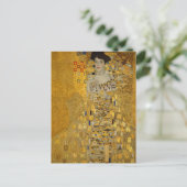 Portret van Adele Bloch-Bauer I van Gustav Klimt Briefkaart (Staand voorkant)