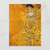 Portret van Adele Bloch-Bauer I van Gustav Klimt Briefkaart (Voorkant)