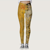 Portret van Adele Bloch-Bauer I van Gustav Klimt Leggings (Voorkant)